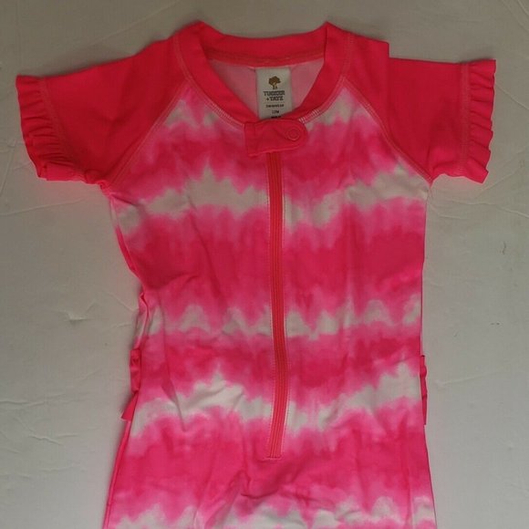 Tucker + Tate Swimsuit 12m Girls Toddler Baby Pink